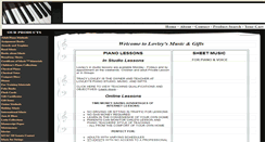 Desktop Screenshot of lovleysmusic.com